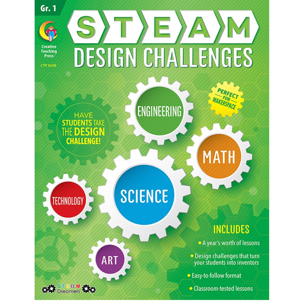 CTP8208 - Grade 1 Steam Design Resource Book in Skill Builders