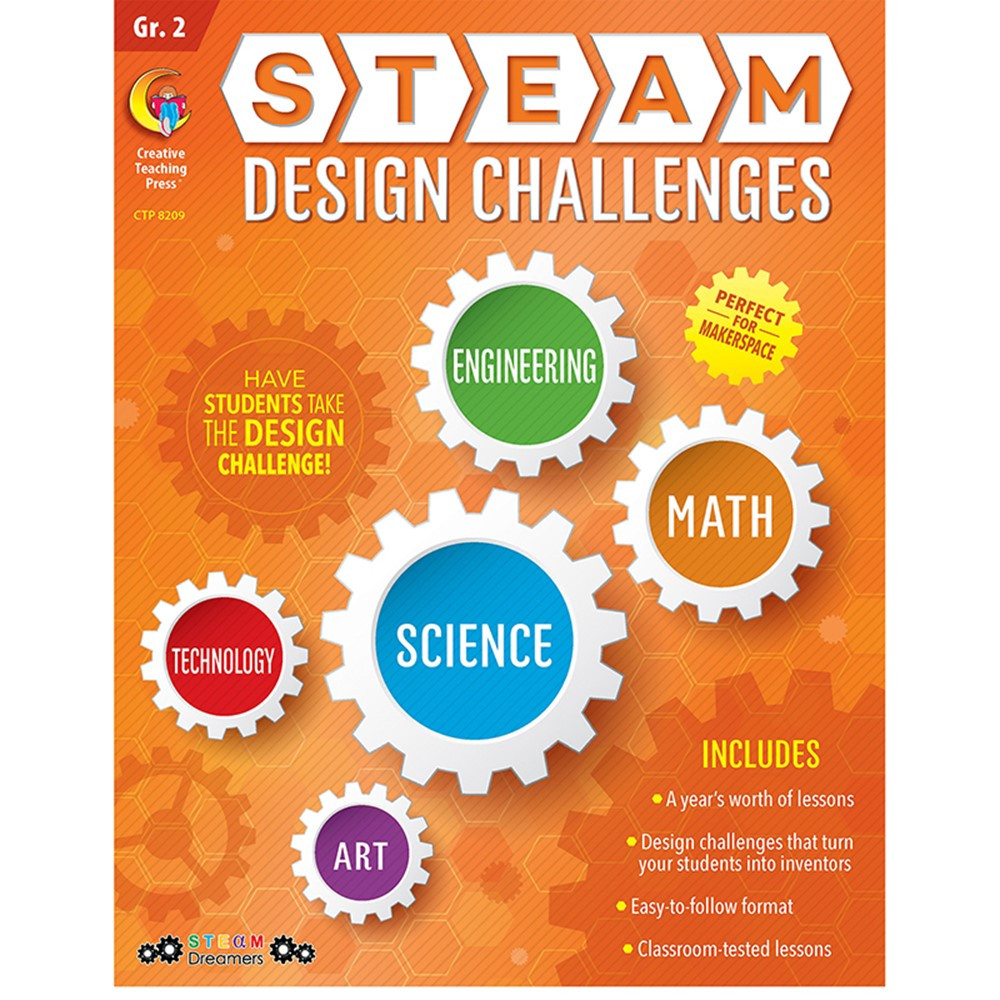 CTP8209 - Grade 2 Steam Design Resource Book in Skill Builders