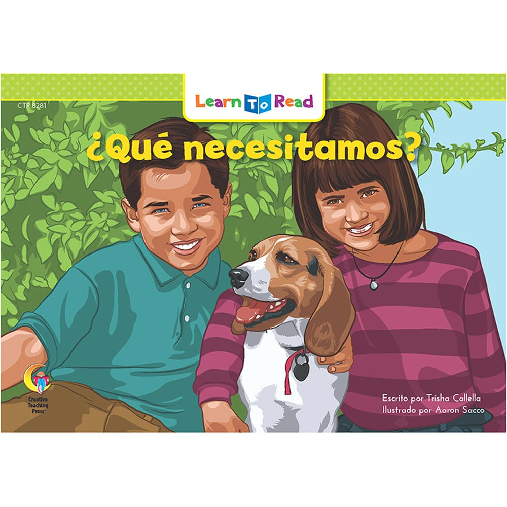 CTP8281 - Que Necesitamos - What Do We Need in Books