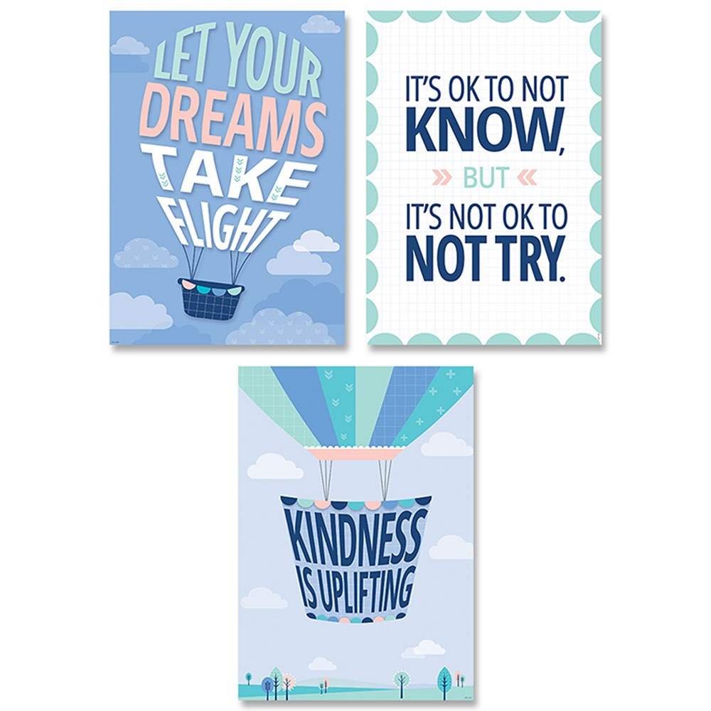 CTP8745 - Calm & Cool Inspire U 3-Poster Pk in Inspirational