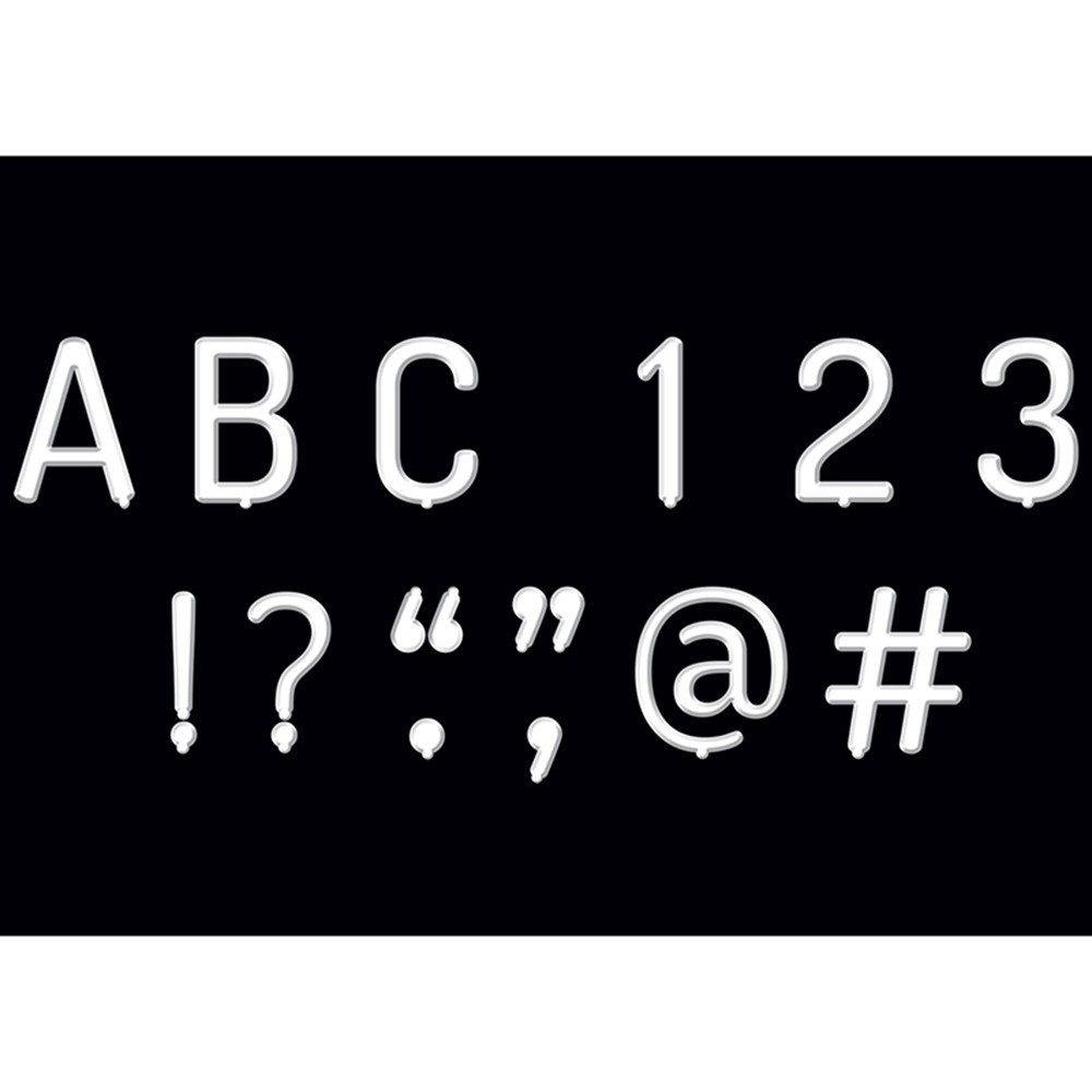 ABC Stickers - Black