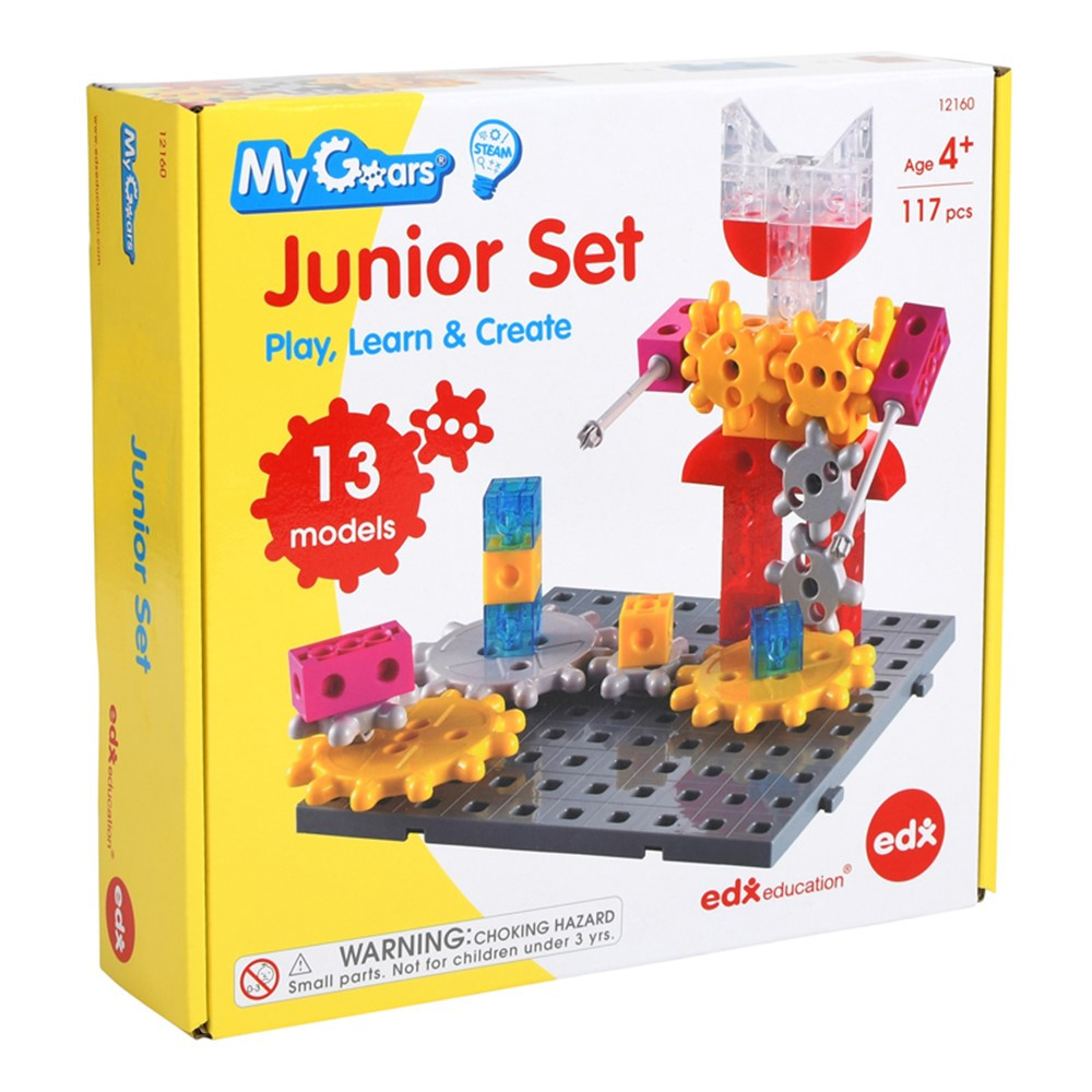 My Gears - Junior Set - CTU12160 | Learning Advantage | Blocks & Construction Play