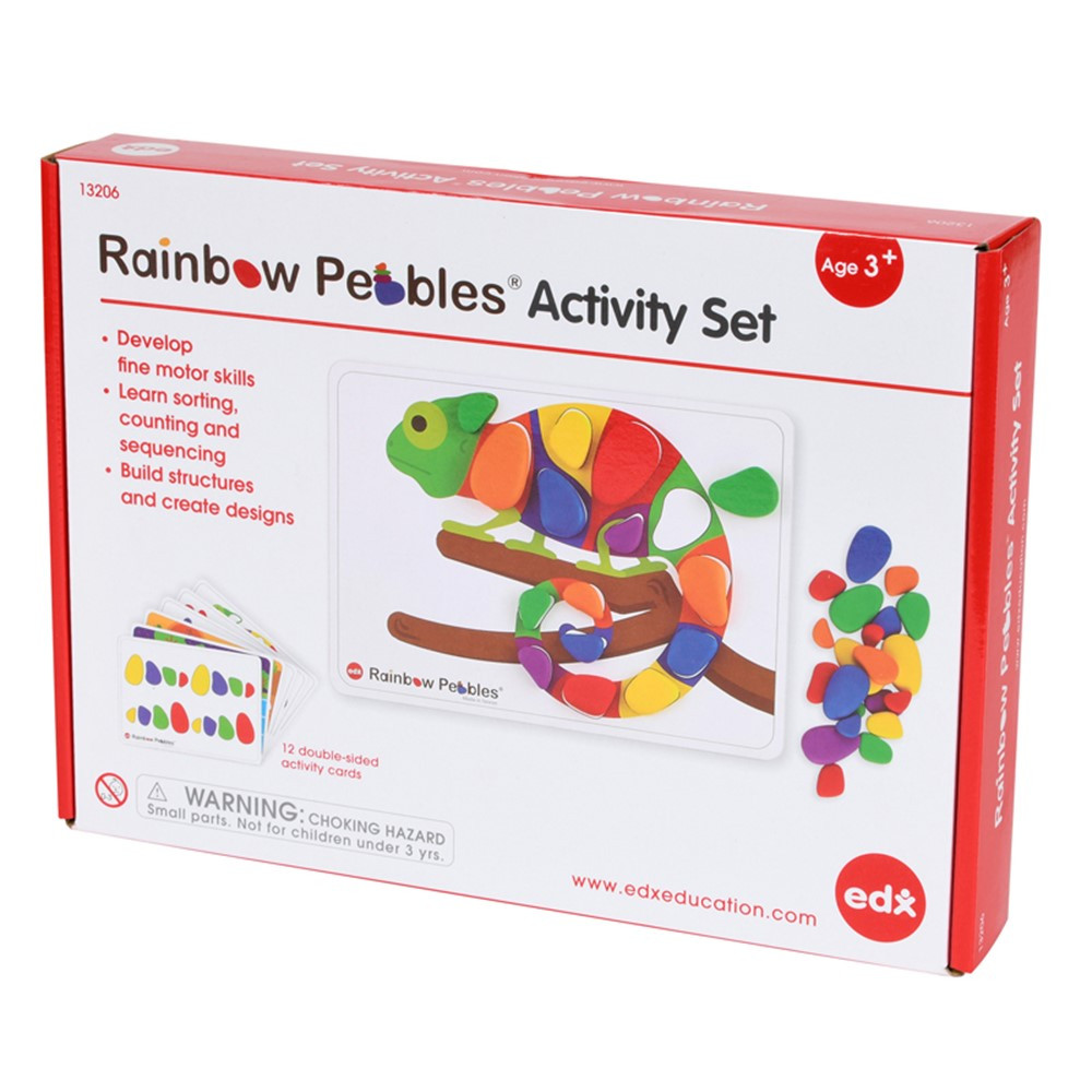 CTU13206 - Rainbow Pebbles Activity Set in Pretend & Play