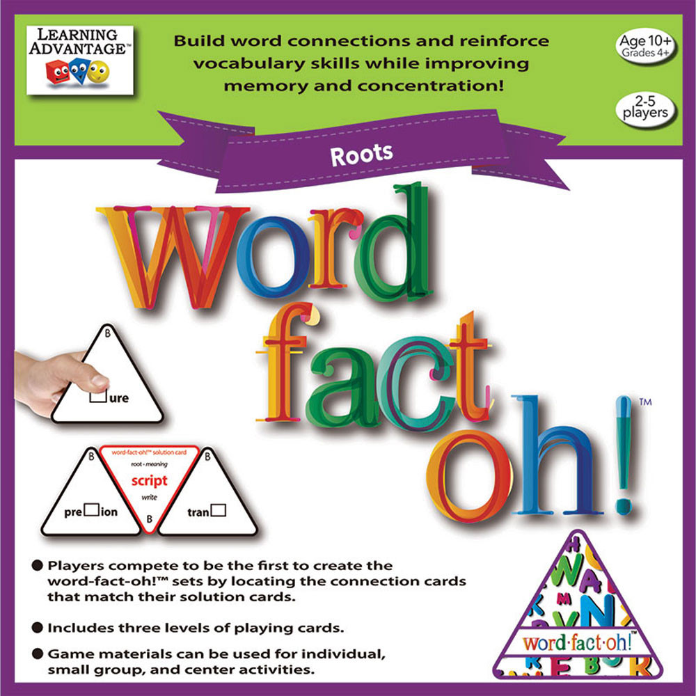 CTU2192 - Word Fact Oh Roots Game in General