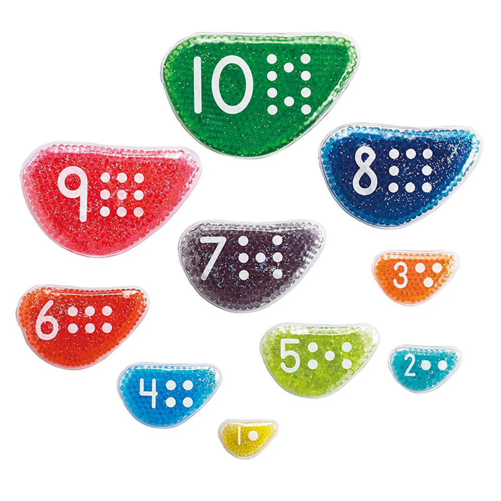 Sensory Rainbow Pebbles - CTU62401 | Learning Advantage | Counting
