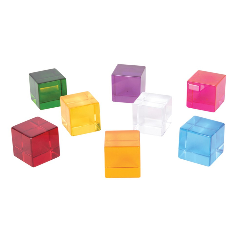 Perception Cubes, 8-Piece Set - CTU72608 | Learning Advantage | Sensory Development