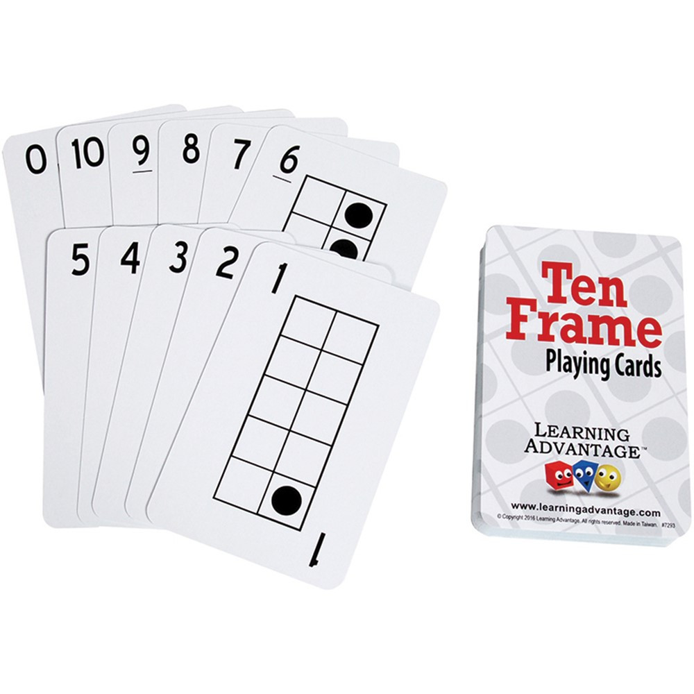 CTU7293 - Ten Frames Playing Cards in General