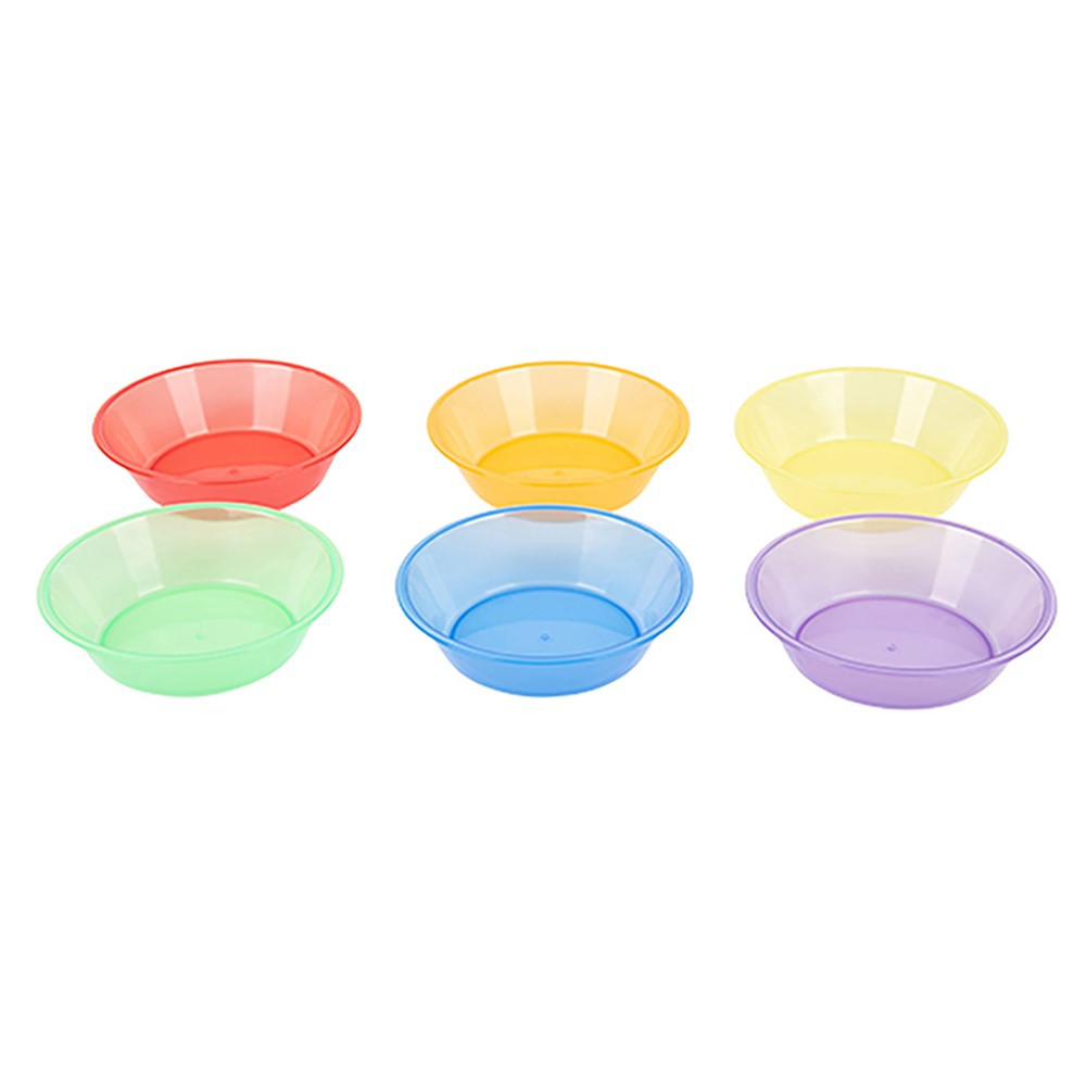 Translucent Color Sorting Bowls, Set of 6 - CTU73117 | Learning Advantage | Sorting