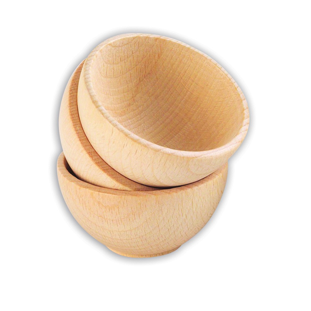 Wooden Bowls - CTU73929 | Learning Advantage | Blocks & Construction Play
