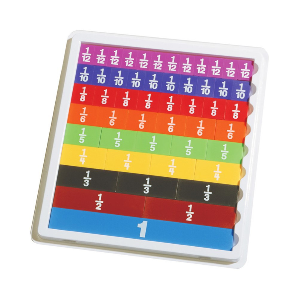 CTU7660 - Fraction Tiles With Tray in Fractions & Decimals