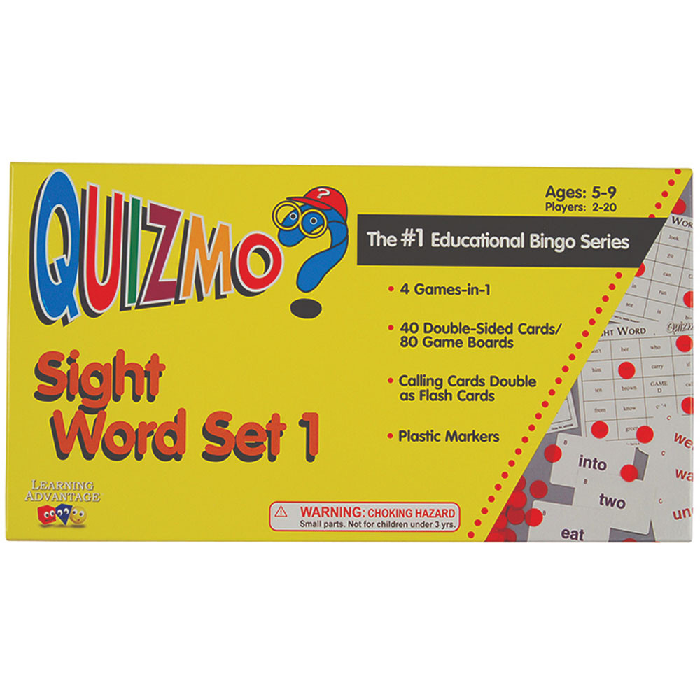 CTU8207 - Quizmo Sight Word Set 1 in Quizmo