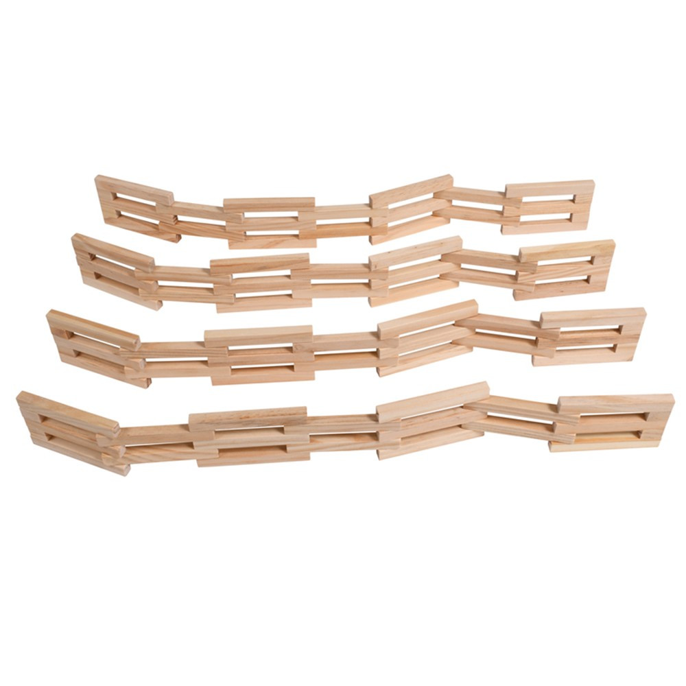 Wooden Fences, Set of 4 - CTUFF920 | Learning Advantage | Toys
