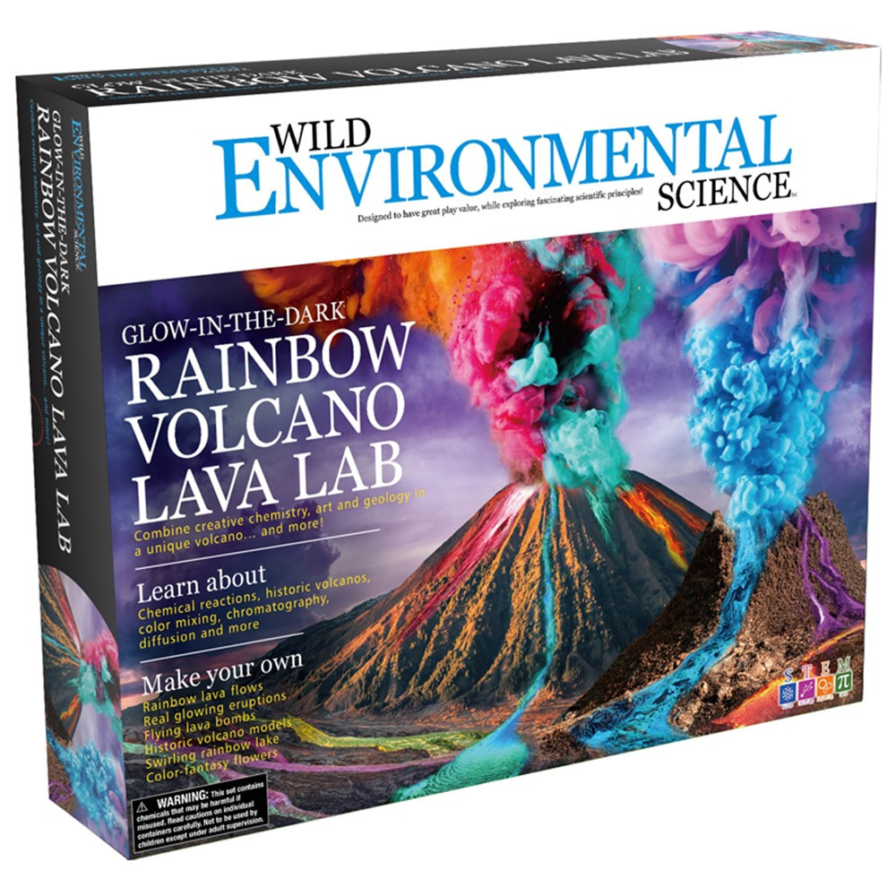 WES Rainbow Volcano Lava Lab - CTUWES118XL | Learning Advantage | Experiments