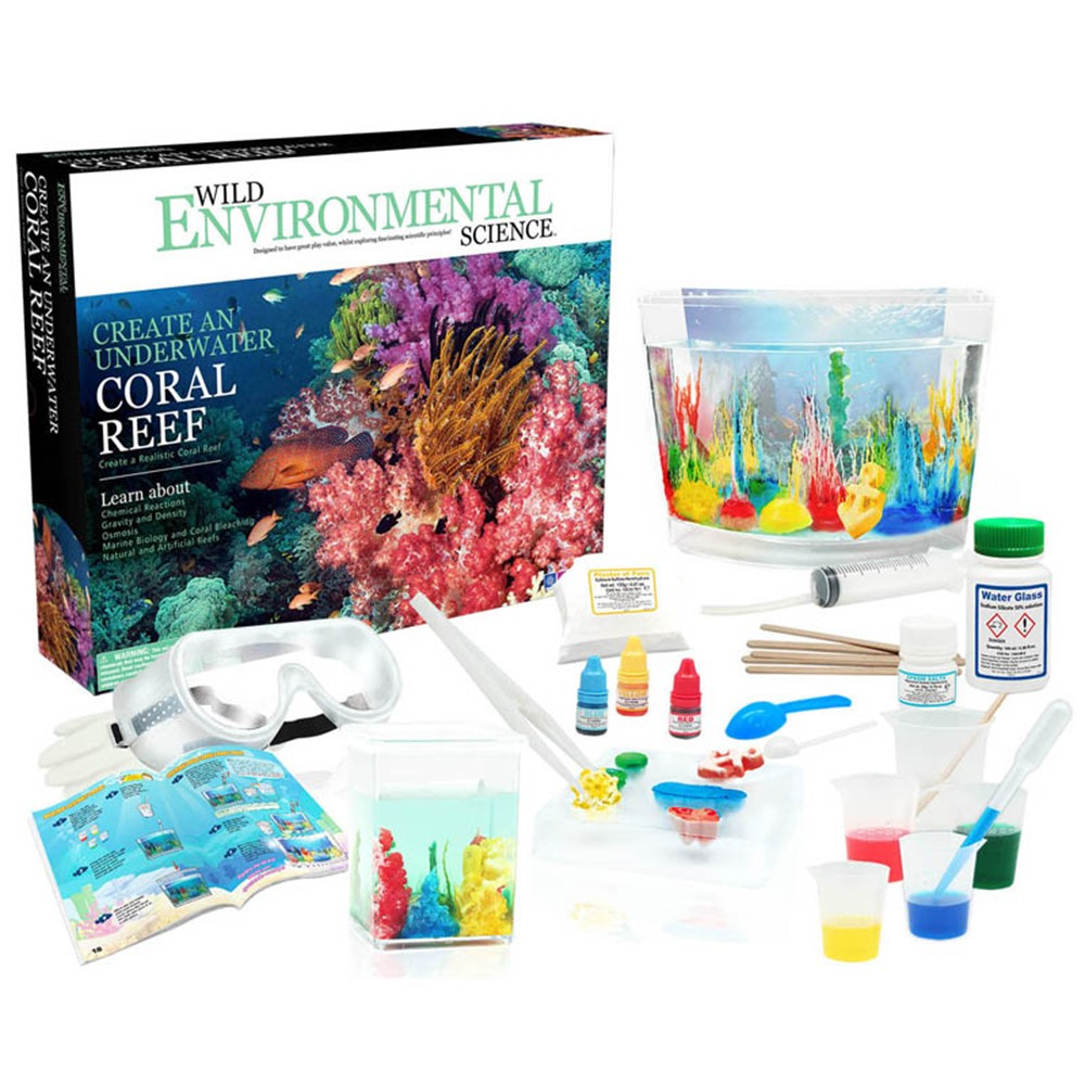 Wild Science Environmental Science - Create an Under WaterCoral Reef - CTUWES17XL | Learning Advantage | Experiments
