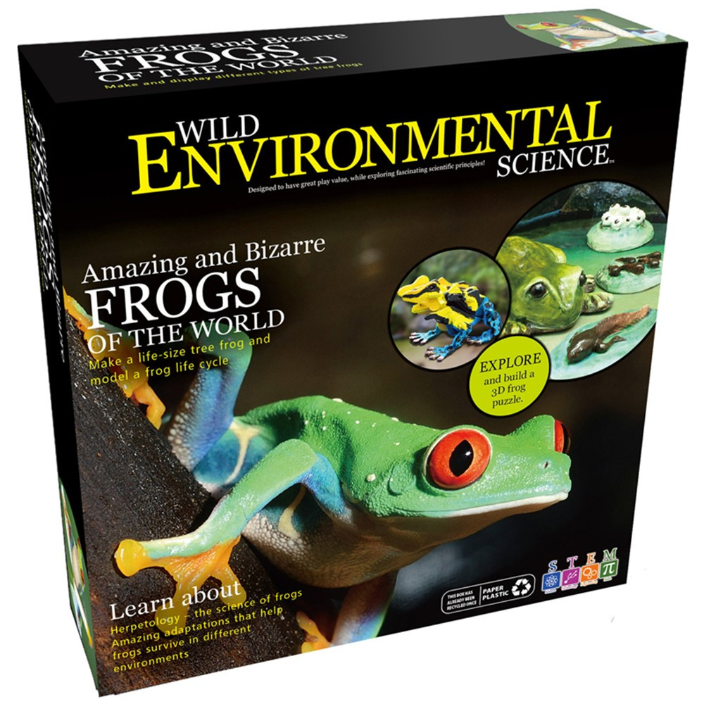 Wild Environmental Science - Amazing and Bizarre Frogs of the World - CTUWES950 | Learning Advantage | Animal Studies