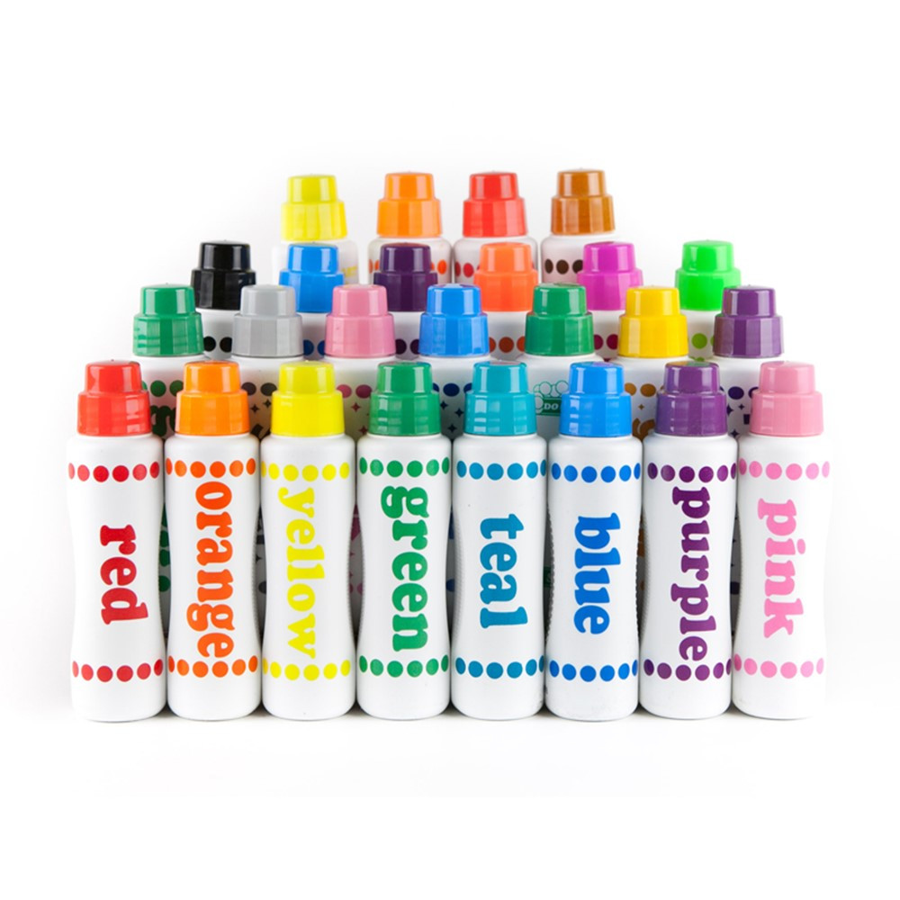 Dot Markers 25-Count Classpack - DAD1025 | Do-A-Dot Art | Markers