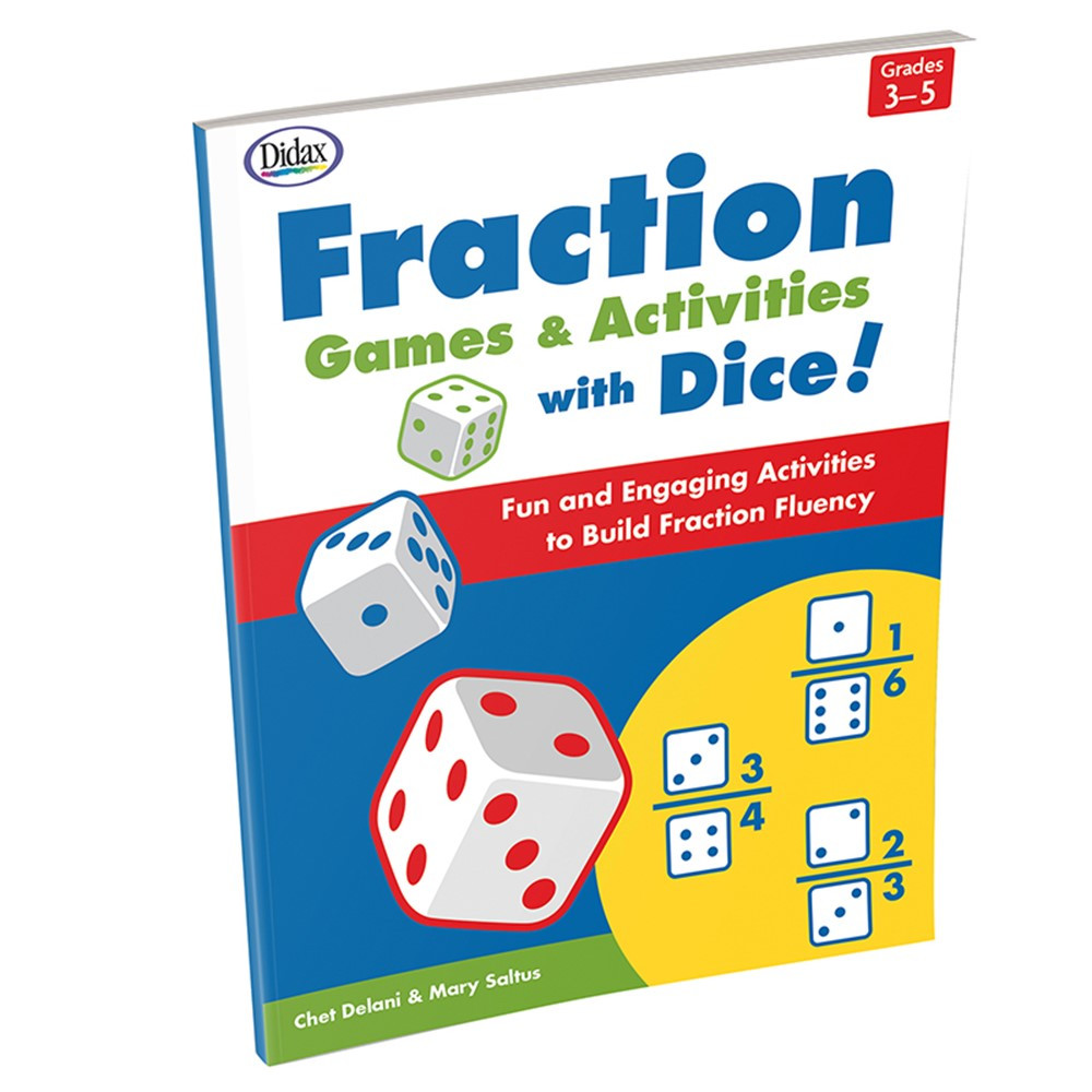 Fraction Games & Activities with Dice - DD-211187 | Didax | Math