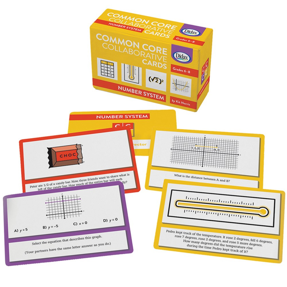 DD-211397 - Collaborative Number System Common Core Cards in Skill Builders