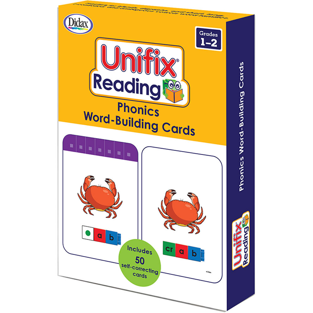DD-211415 - Unifix Word Building Cards Gr 1-2 in Vocabulary Skills