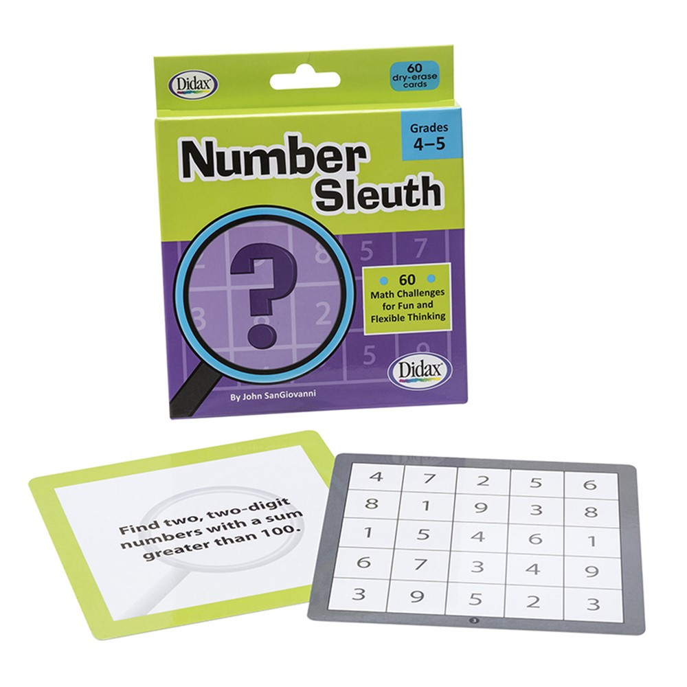 Number Sleuth, Grade 4-5 - DD-211745 | Didax | Math