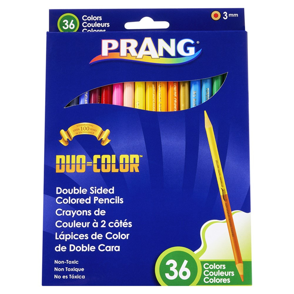 Duo Colored Pencils, 36 Color Set - DIX22118 | Dixon Ticonderoga Company | Colored Pencils