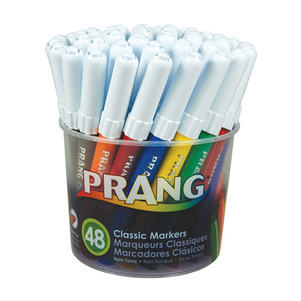 DIX80848 - Prang Art Markers Washable 48 Colors in Markers