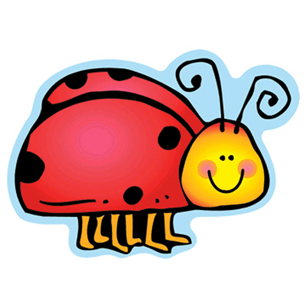 DJ-620040 - Colorful Cut Outs Ladybugs Assorted Designs in Accents