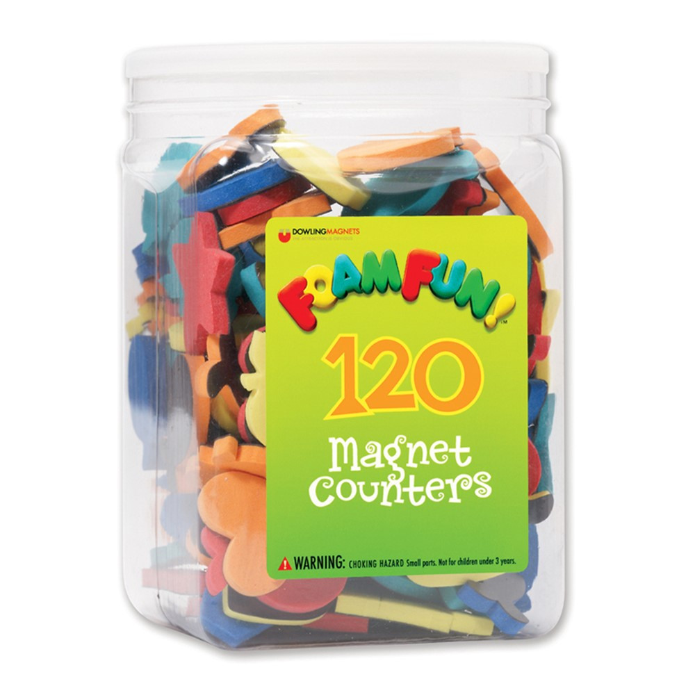 DO-732102 - Foam Fun Magnet Counters in Counting