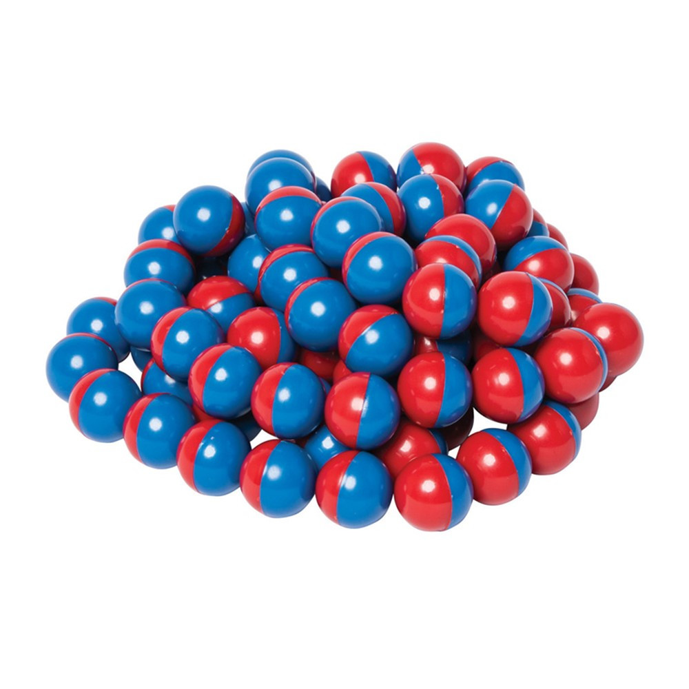 North/South Magnet Marbles (Red/Blue) set of 100 - DO-736715 | Dowling Magnets | Magnetism