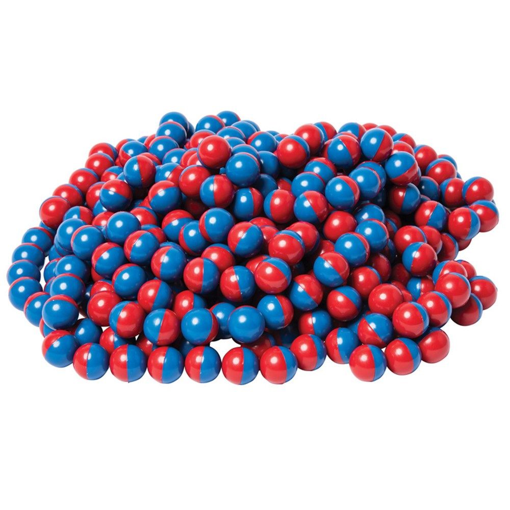 North/South Magnet Marbles (Red/Blue) set of 400 - DO-736717 | Dowling Magnets | Magnetism