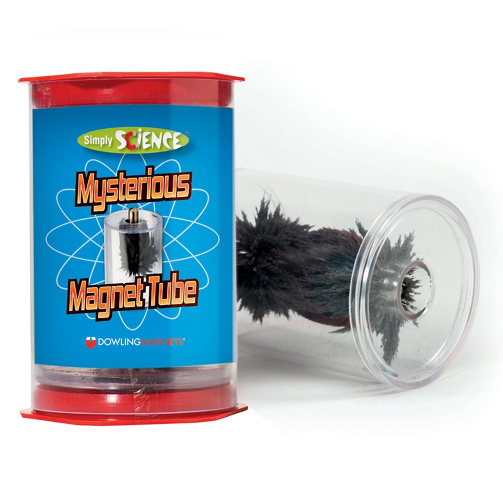Simply Science Mysterious Magnet Tube, with steel filings - DO-SS31 | Dowling Magnets | Magnetism