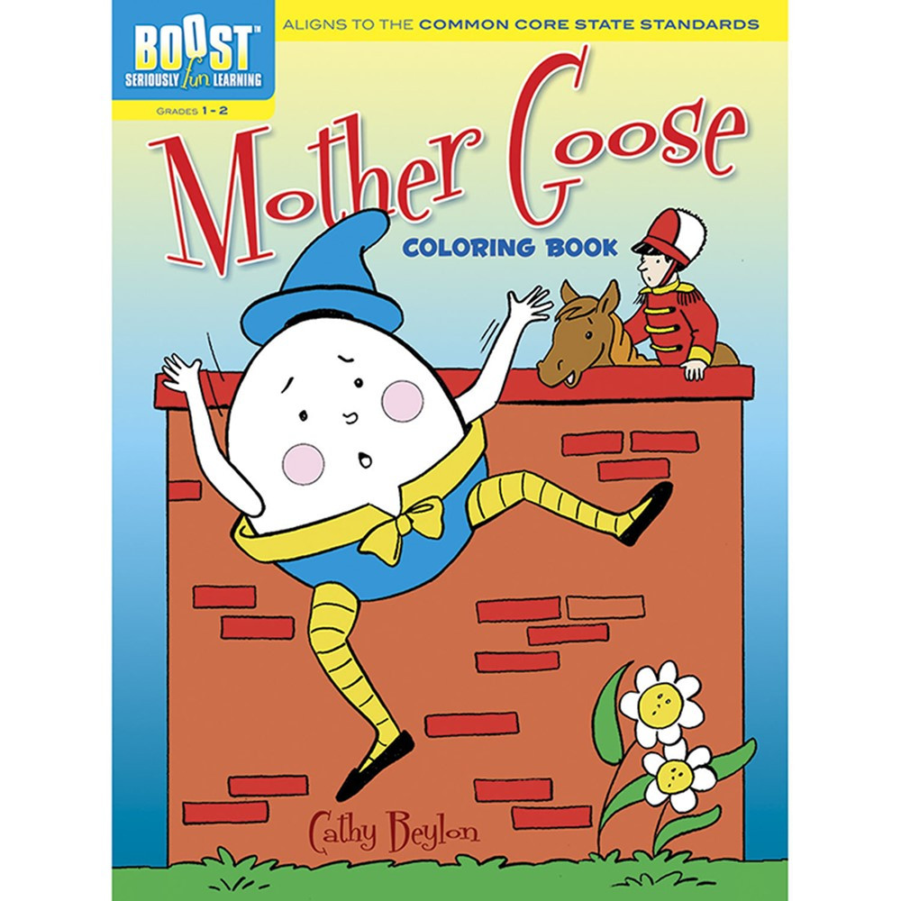 DP-494144 - Boost Mother Goose Coloring Book Gr 1-2 in Art Activity Books