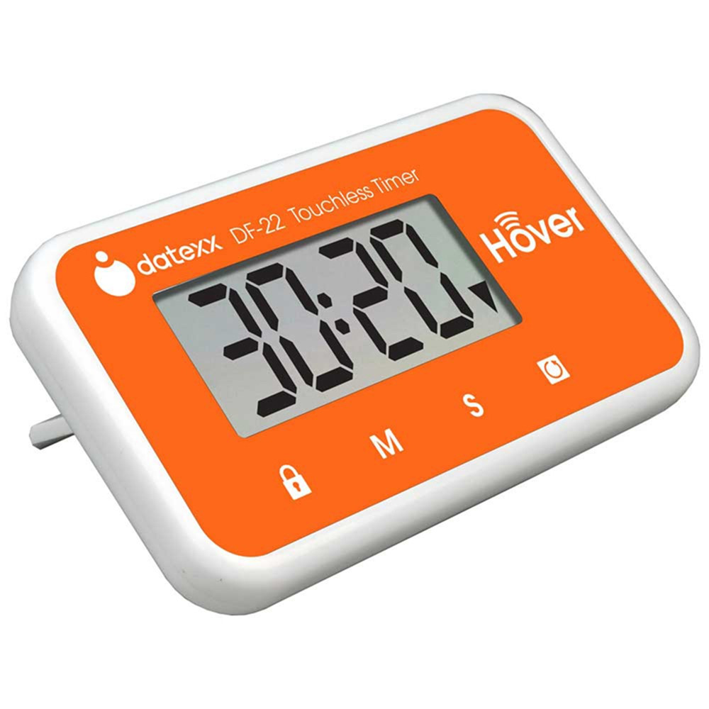 Miracle Hover Timer - Touchless Countdown Timer, Orange - DTXDF22OR | Teledex Inc | Timers