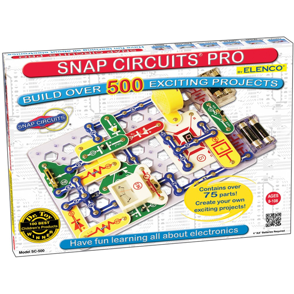 EE-SC500 - Snap Circuits Pro 500-In-1 in Experiments