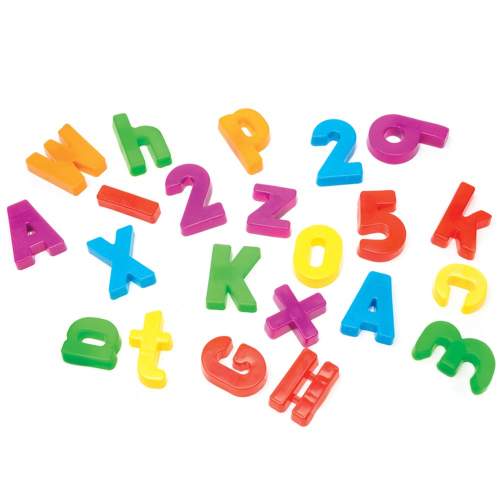 EI-1780 - Magnetic Alphabet & Numbers 99 Pcs 99 Pieces in Magnetic Letters