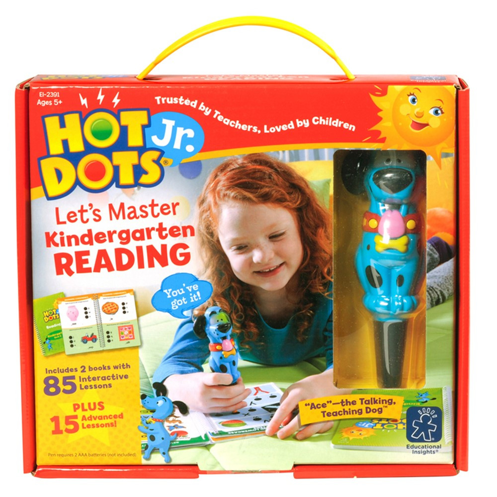 EI-2391 - Hot Dots Jr Lets Master Reading Gr K in Hot Dots