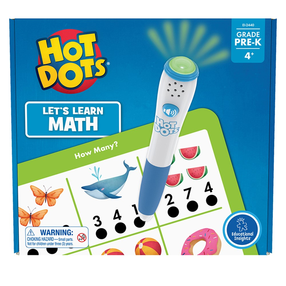 Hot Dots Let's Learn Pre-K Math! - EI-2440