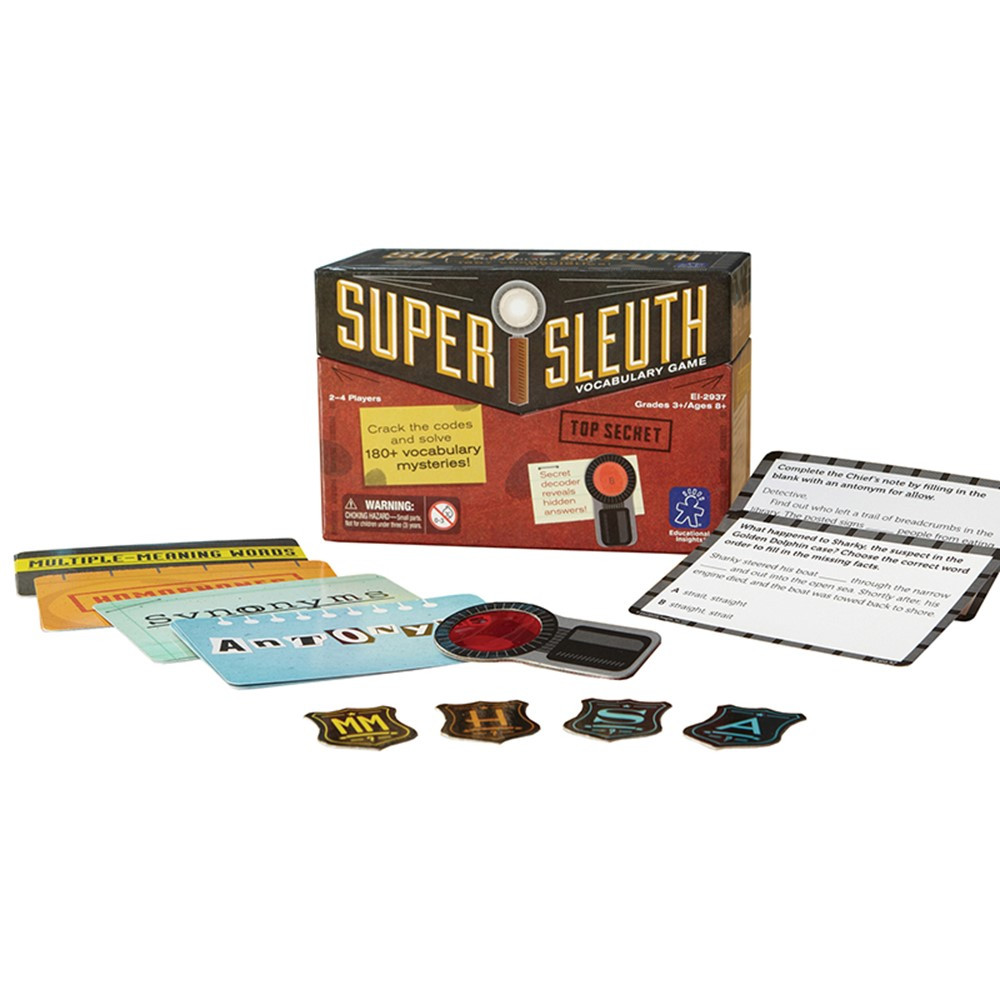EI-2937 - Super Sleuth Vocabulary Game in Language Arts
