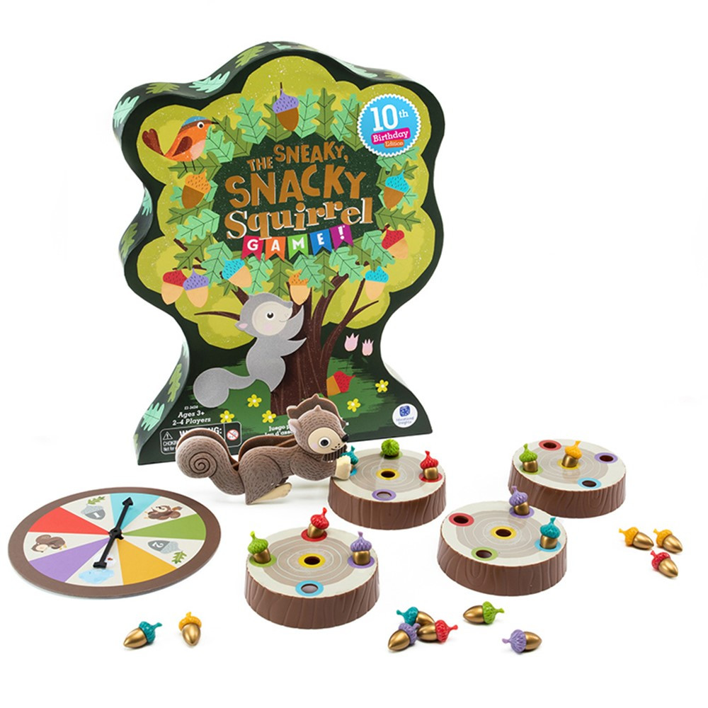 The Sneaky, Snacky Squirrel Game! 10th Anniversary Edition - EI-3424 | Learning Resources | Games