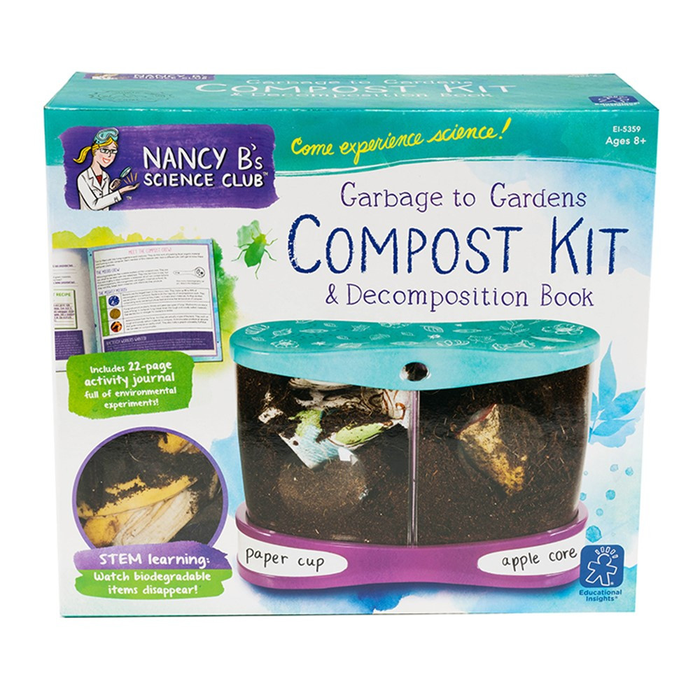 EI-5359 - Nancy B Science Club Garbage To Gardens Compost Kit in General