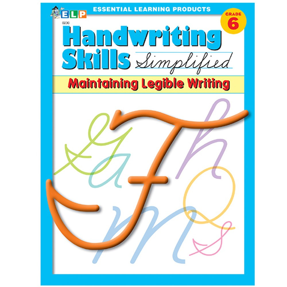 ELP0230 - Handwriting Skills Simplified Main in Handwriting Skills