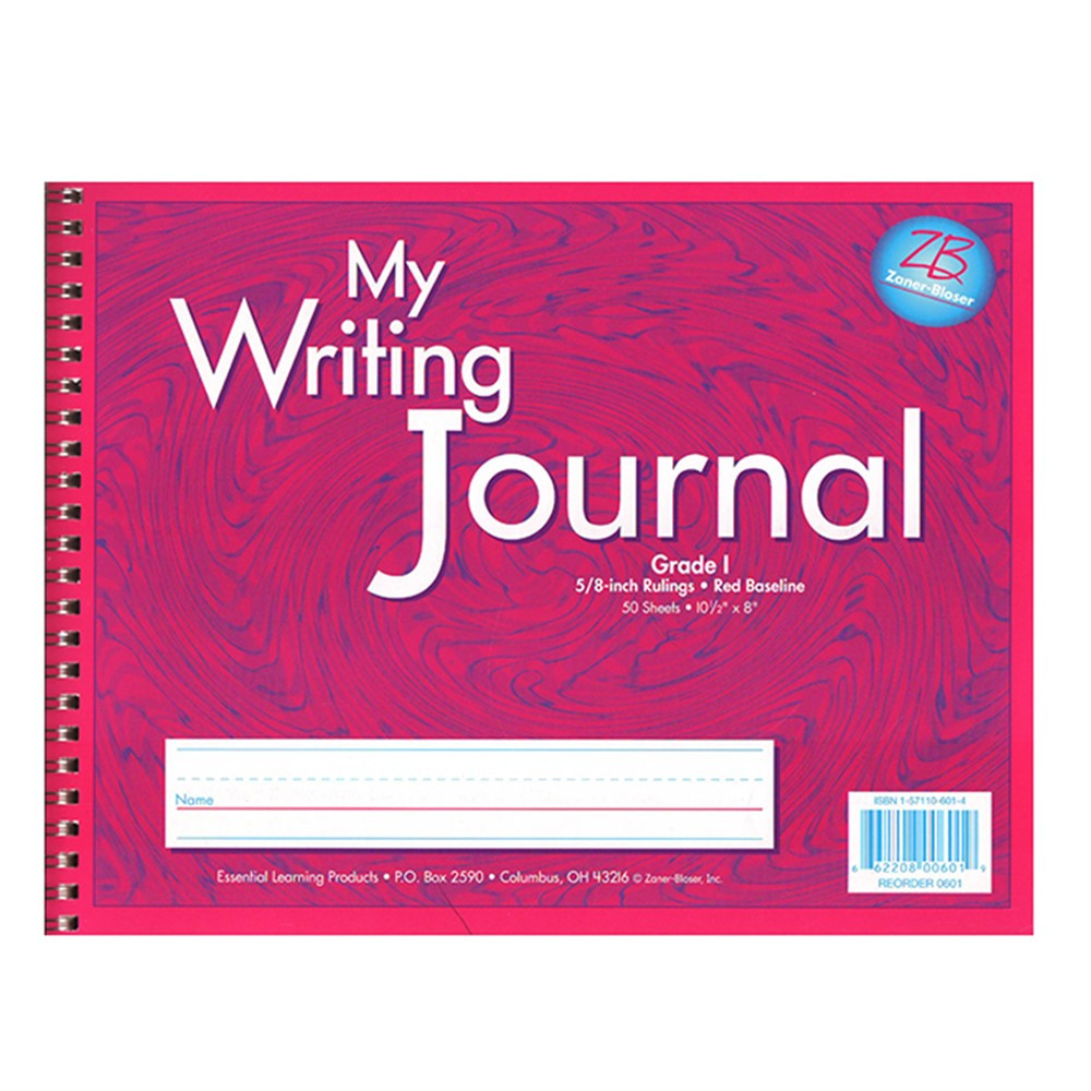 ELP0601 - My Writing Journals Pink Gr 1 in Writing Skills