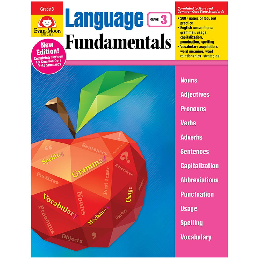 EMC2283 - Language Fundamentals Gr 3 Common Core Edition in Language Skills