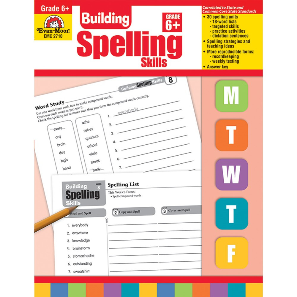 EMC2710 - Building Spelling Skills Gr 6 in Spelling Skills