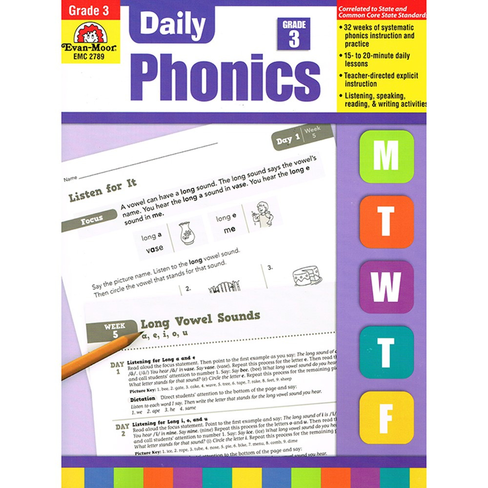 EMC2789 - Daily Phonics Practice Gr 3 in Phonics