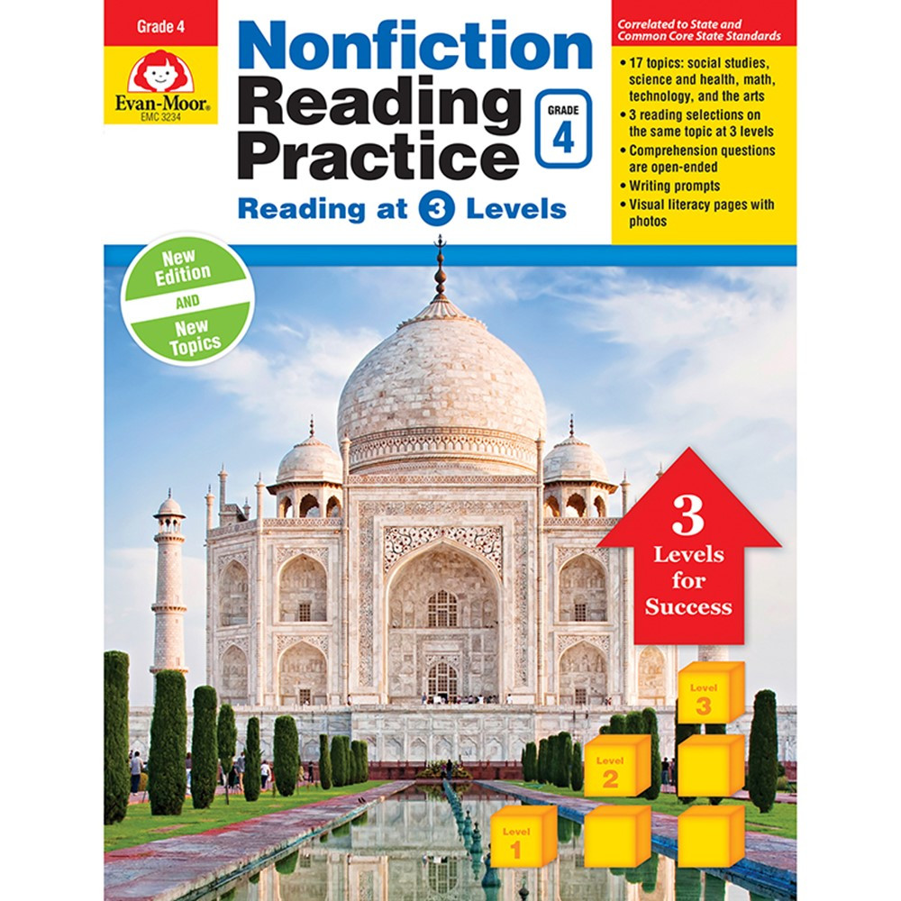 EMC3234 - Nonfiction Reading Practice Gr 4 in Reading Skills