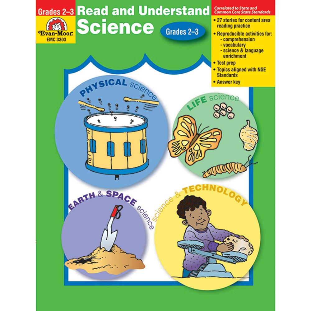 EMC3303 - Read And Understand Science Gr 2-3 in Activity Books & Kits