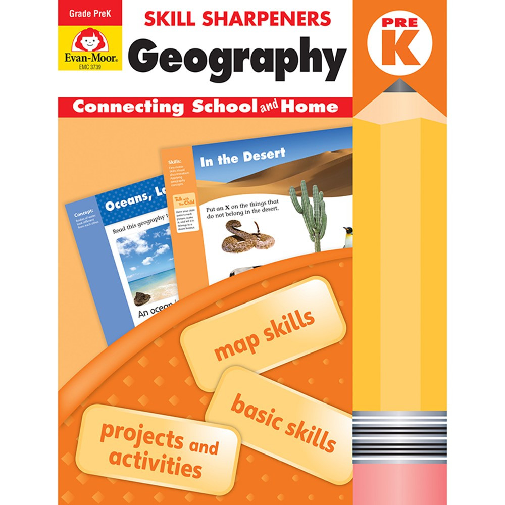 EMC3739 - Skill Sharpeners Geography Gr Pre K in Geography