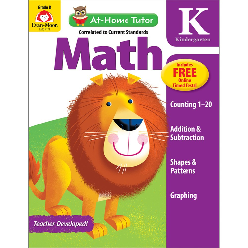 EMC4174 - Home Tutor Math Gr K Counting 1-10 in Math