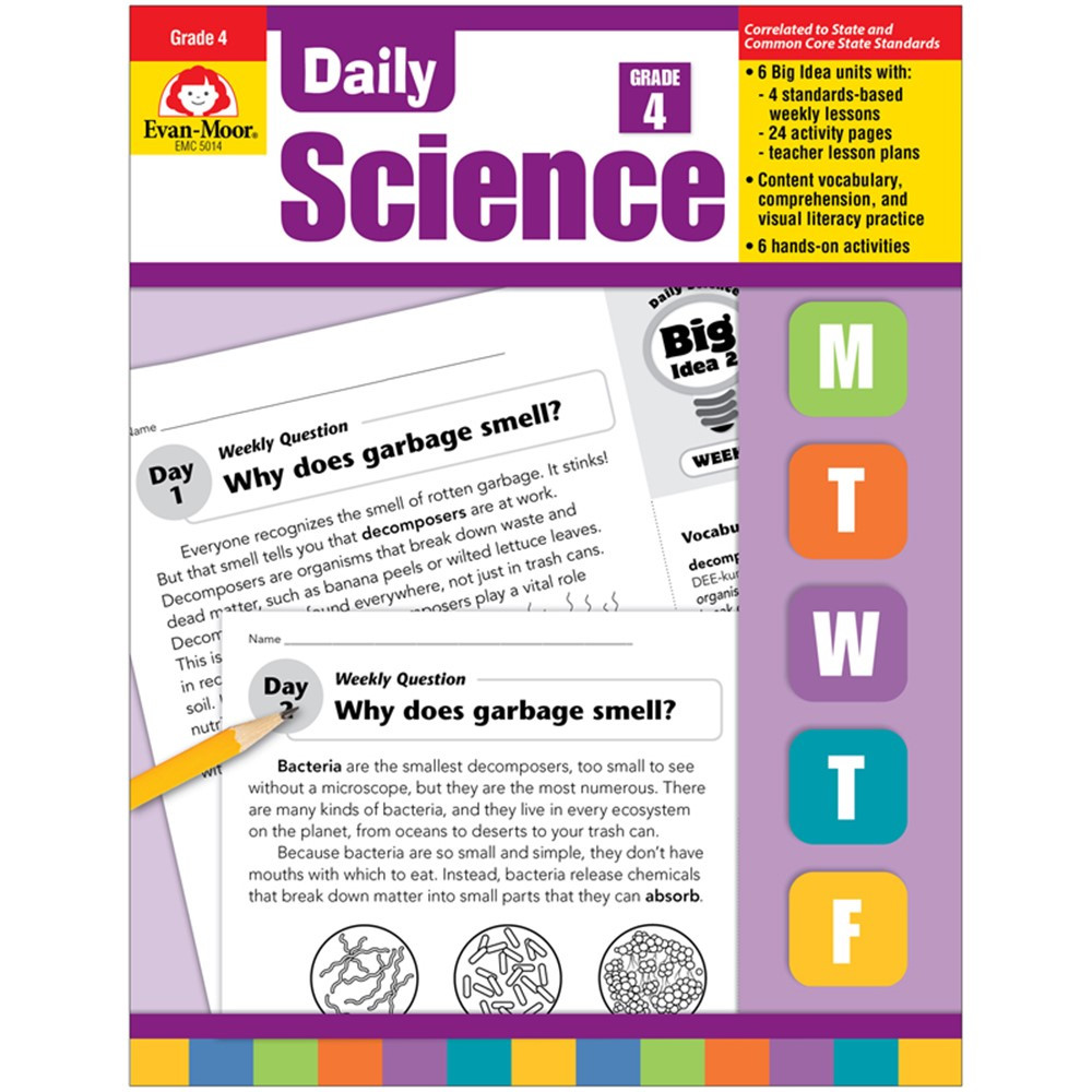 EMC5014 - Daily Science Gr 4 in Activity Books & Kits